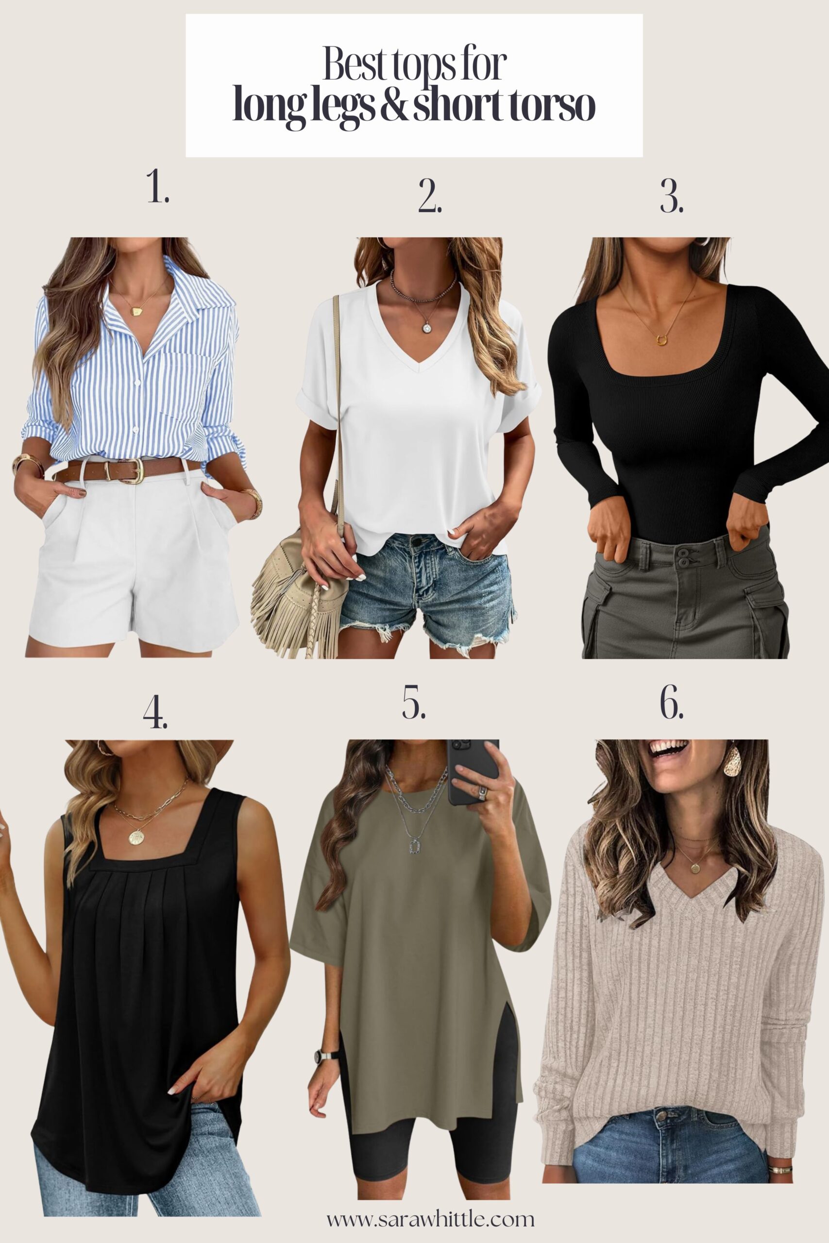 Long torso short legs outfits