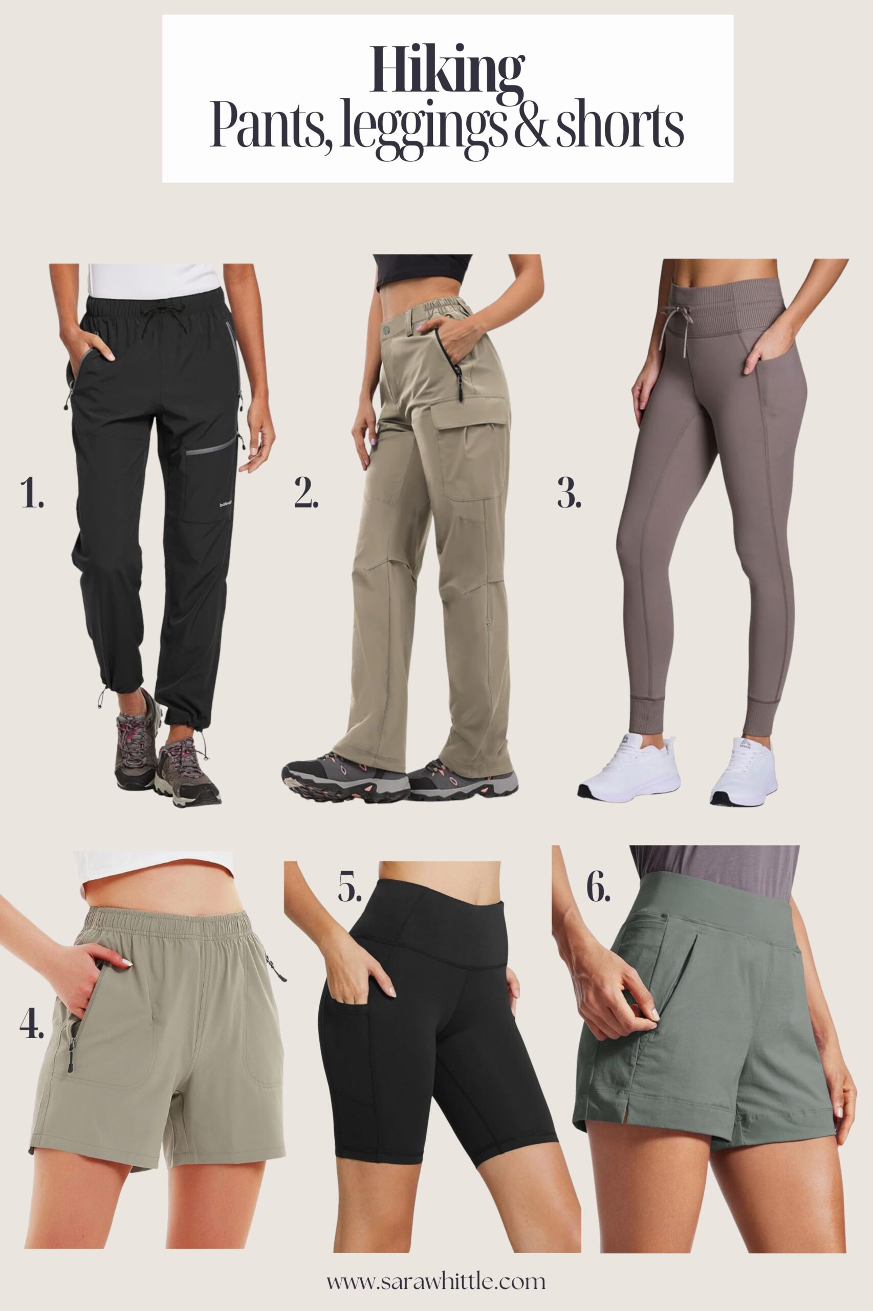 Hiking outfit ideas
