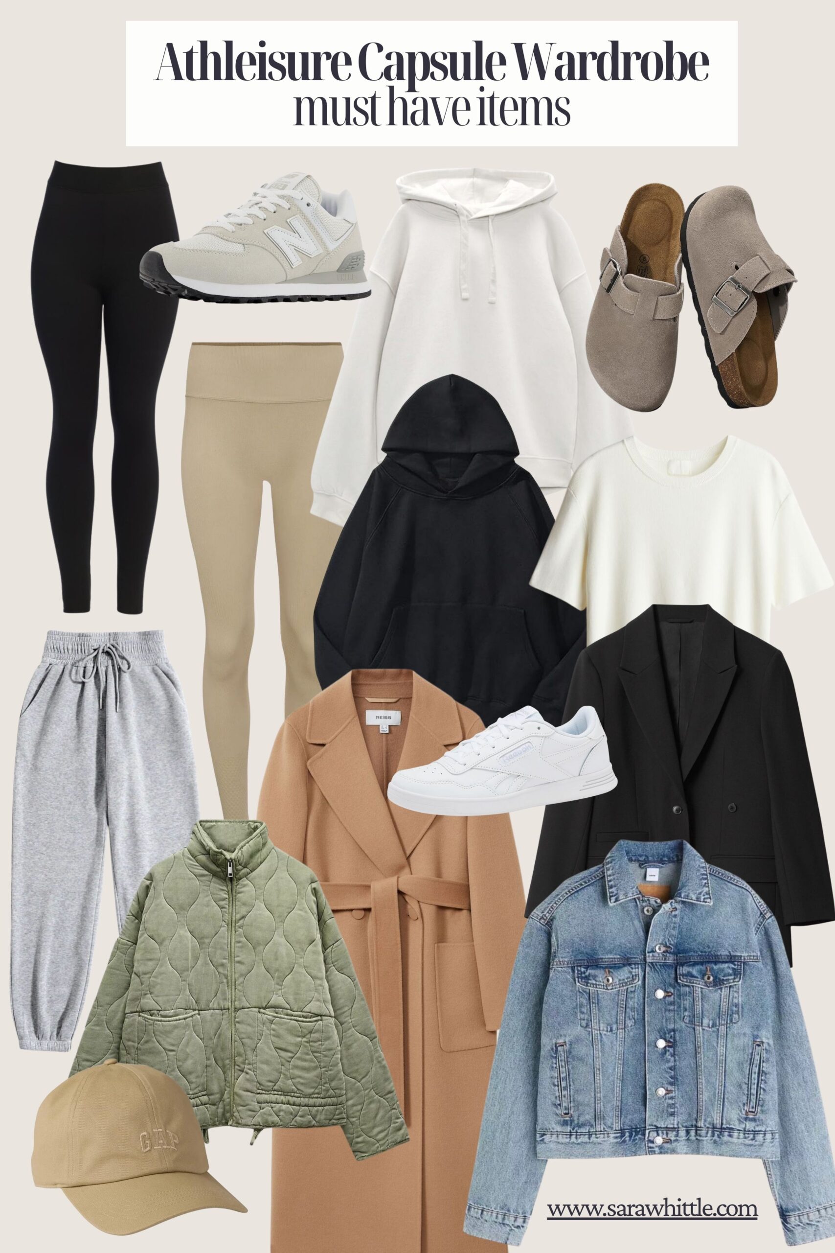 athleisure capsule wardrobe