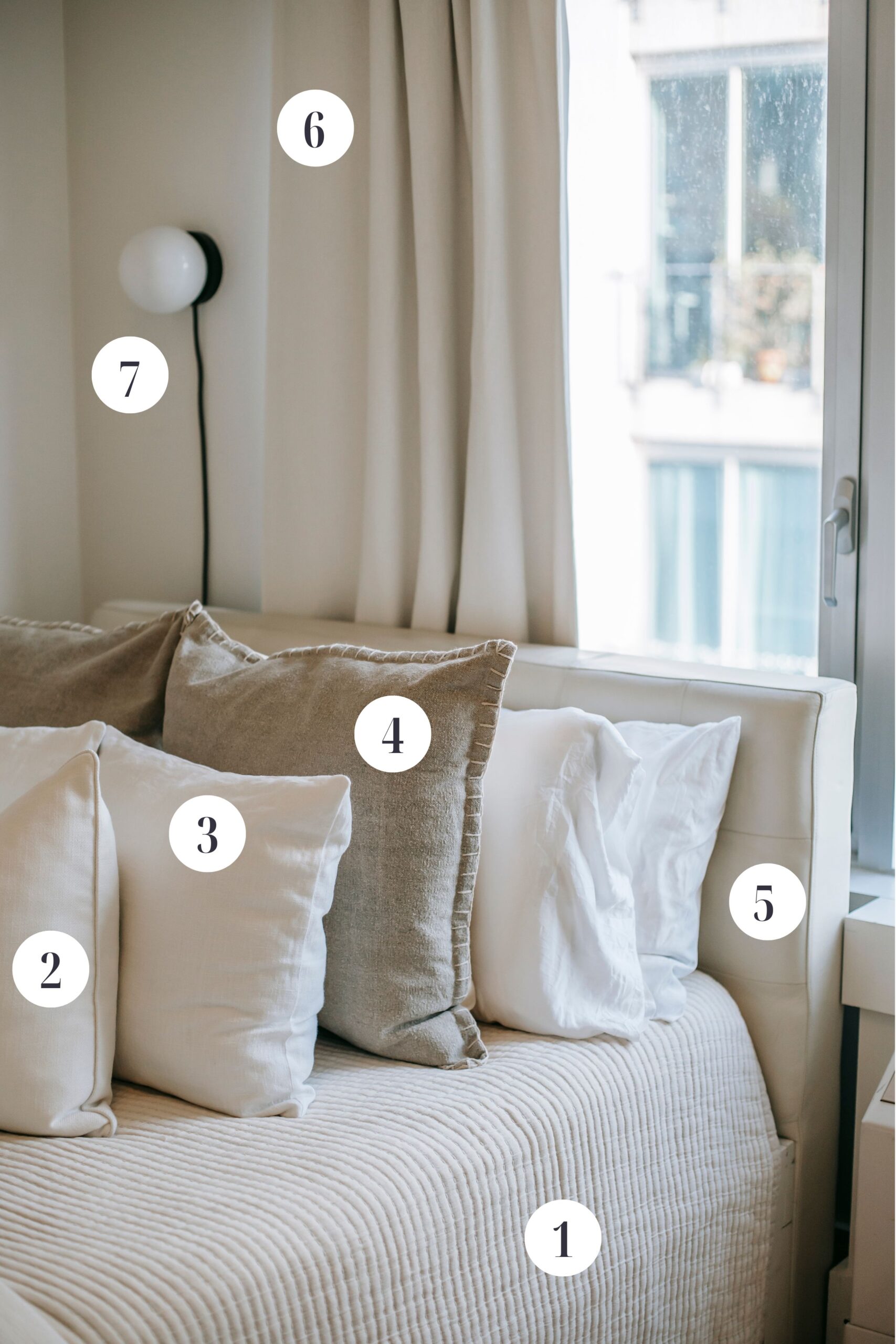cozy white bedroom 