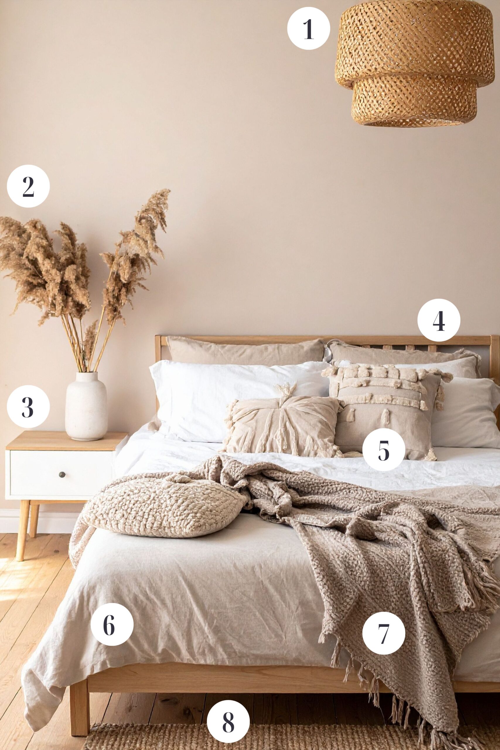 cozy white bedroom 