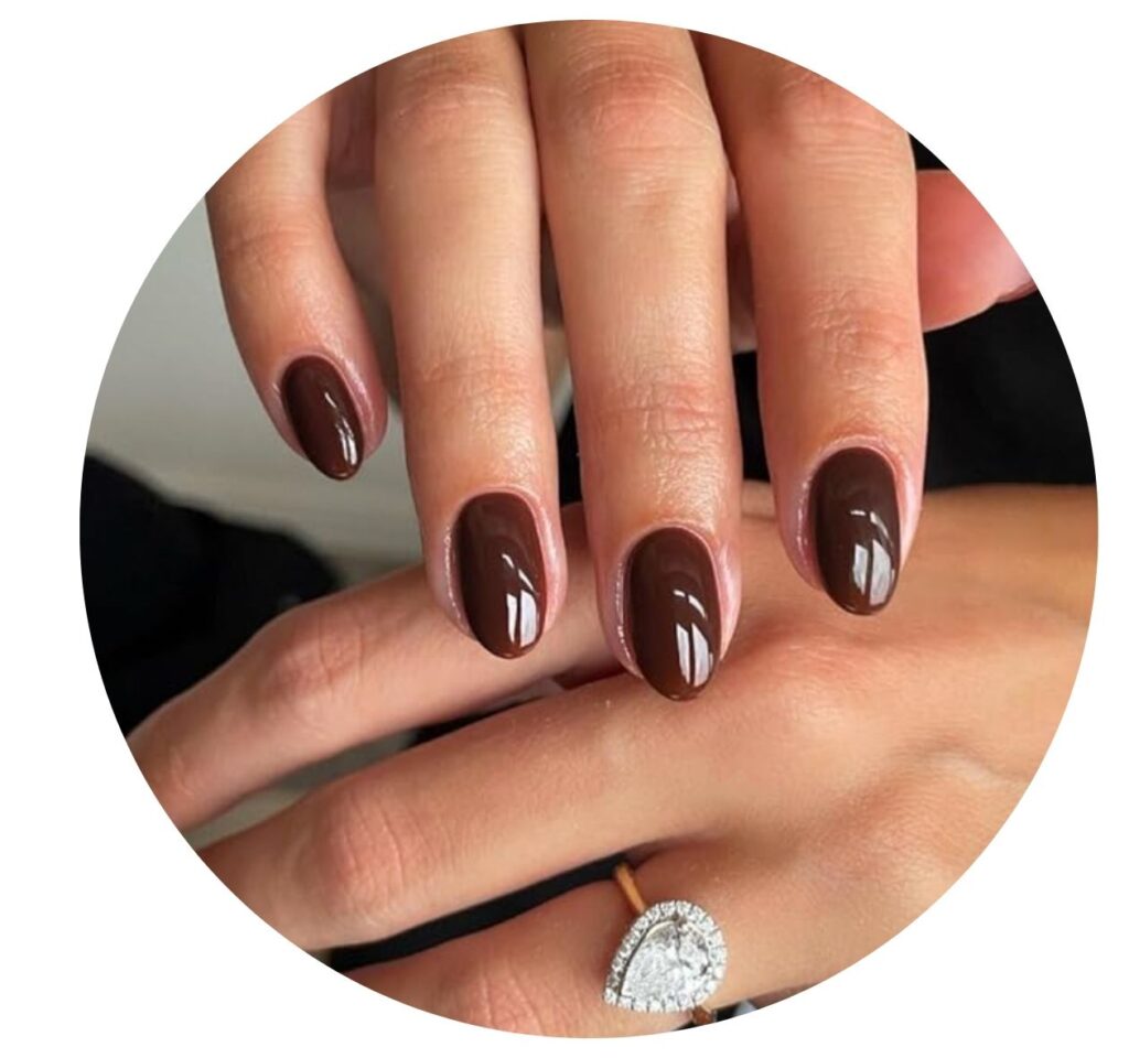 fall nails almond shape 