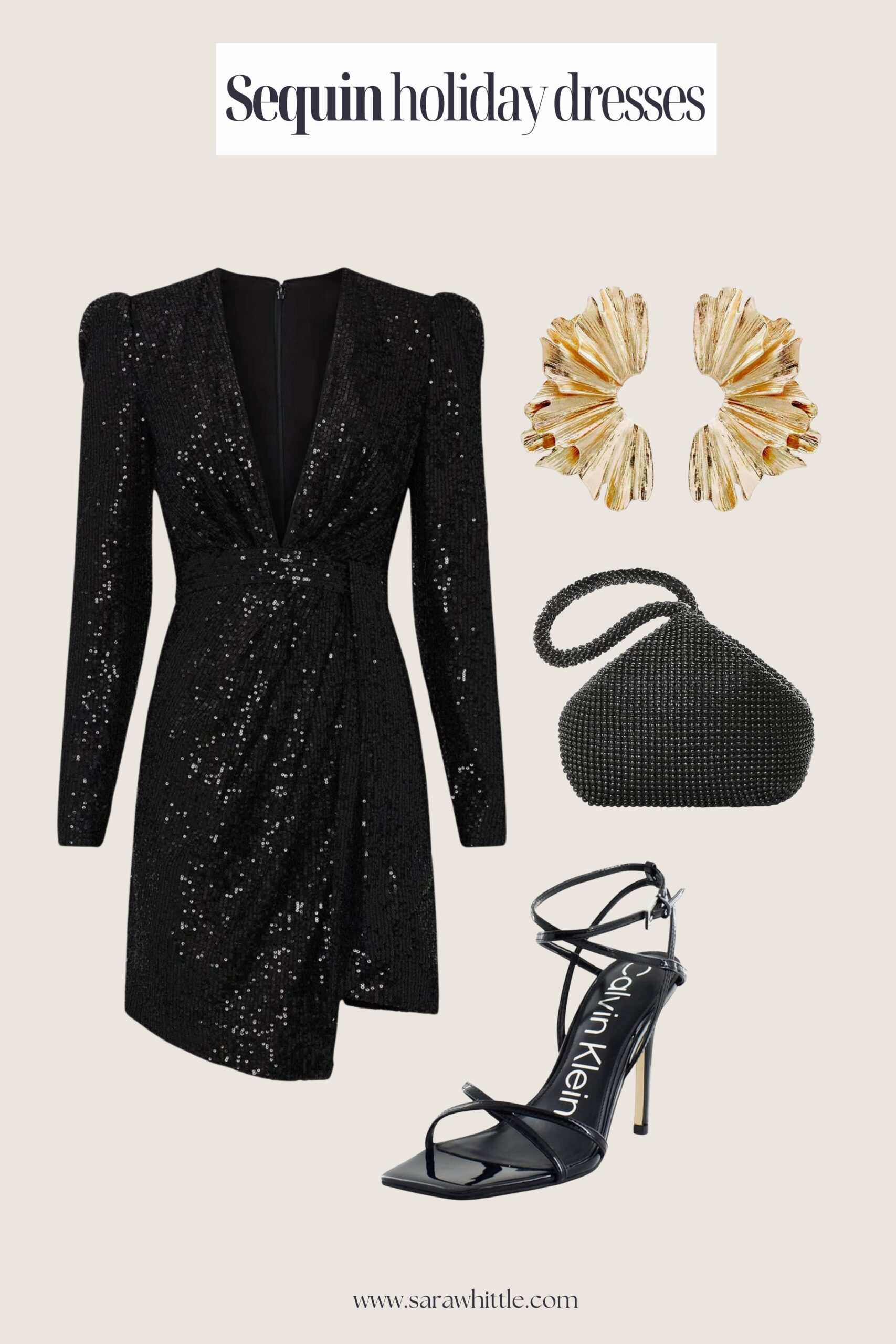 sequin holiday dresses