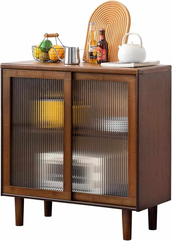 modern coffee bar cabinet