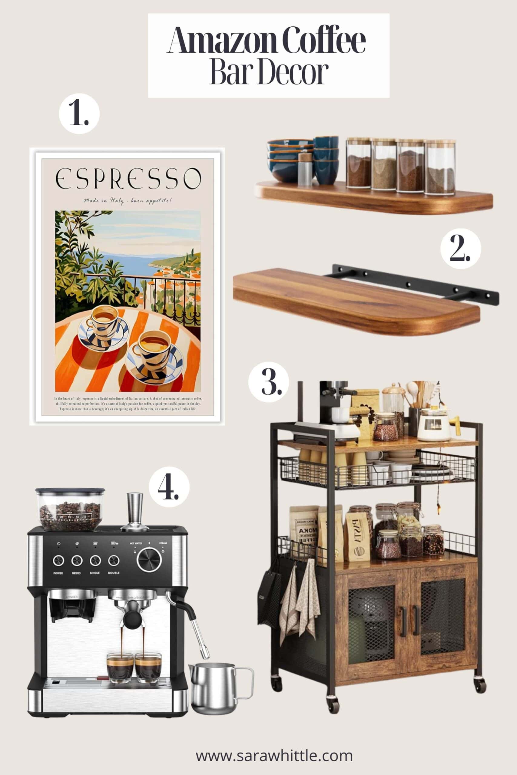 modern coffee bar ideas for small spaces