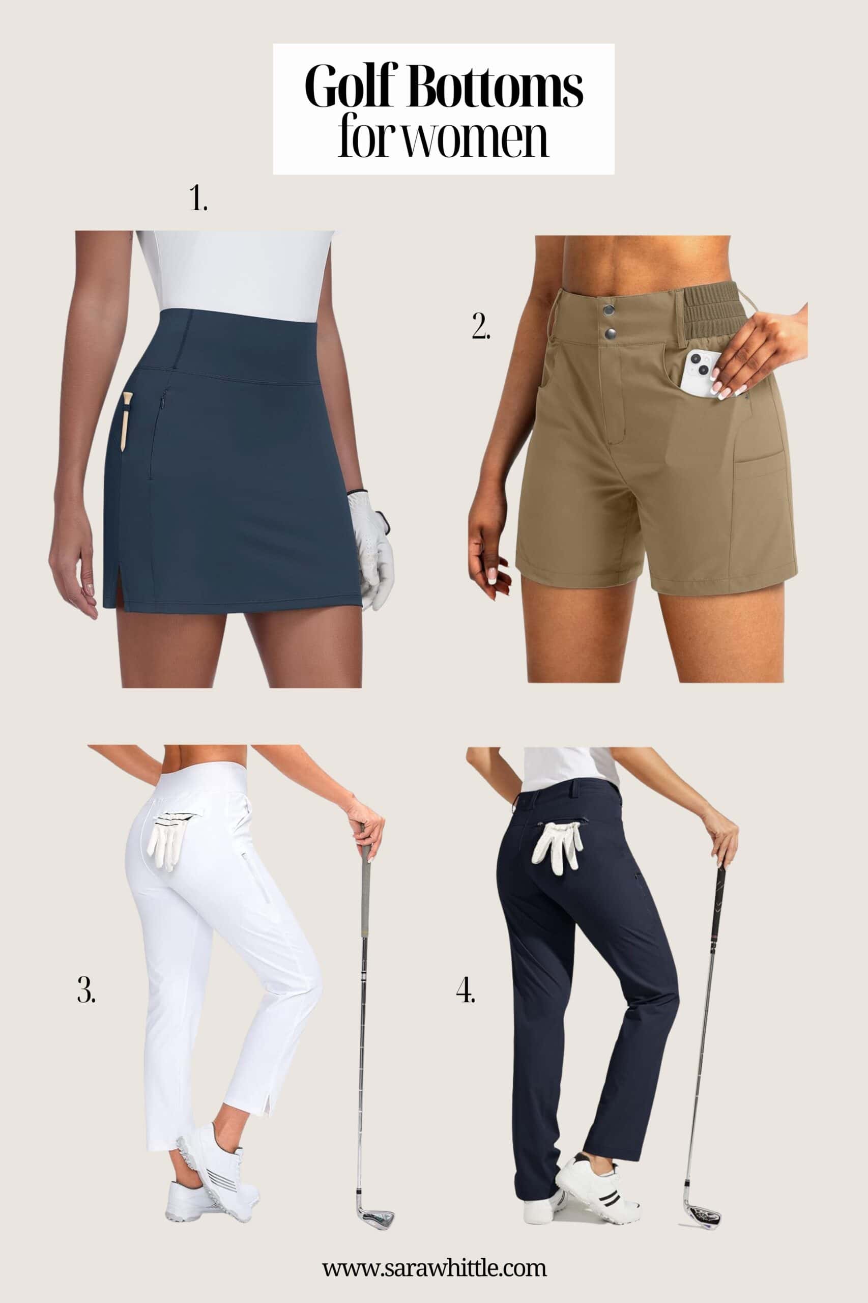 golfing outfits for women

